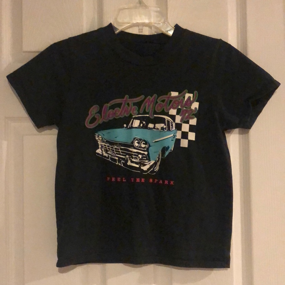 Brandy Melville John Galt graphic car T-shirt